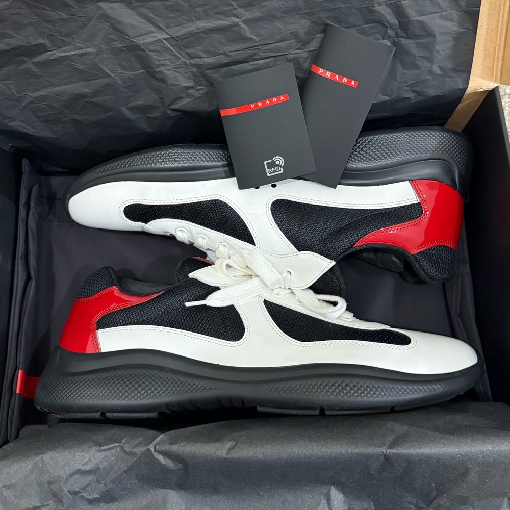 Authentic Prada America's Cup Sneakers